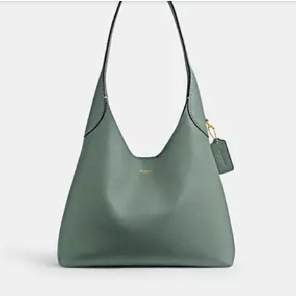 COACH Brooklyn Shoulder bag 28 with Tea Rose Customization NWT - Picture 2 of 10